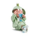 Boneca Reborn Rotina da Noite - Roupinha Dino