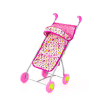  Carrinho De Boneca Semi Luxo Com Capota