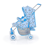 Carrinho de Boneca de Luxo Milano Azul