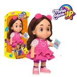 Boneca Maria Clara Com Som E Acessório Youtuber Infantil Articulada 30Cm