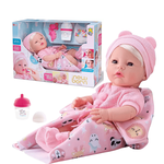 BONECA NEW BORN MENINA PREMIUM
