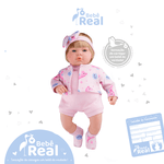 Boneca Bebê Real com Cabelo