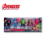 KIT 5 BONECOS VINGADORES -AVENGERS AGE ULTRON