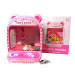  Máquina Pega Urso Rosa