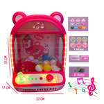 Máquina Pega Urso Pink
