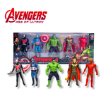 KIT 5 BONECOS VINGADORES -AVENGERS AGE ULTRON
