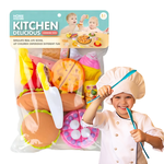 Kit Mini Chefe de Cozinha Lanches e Doces