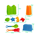 Brinquedo Kit de Praia Bolsa Castelo Beach Play 