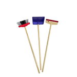 Kit de Limpeza com Vassoura, Rodo e Pá Infantil