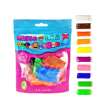 MASSA DE E.V.A PARA MODELAR COM CORES SORTIDAS