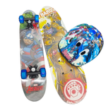 KIT SKATE INFANTIL VINGADORES 