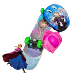 KIT SKATE INFANTIL FROZEN 