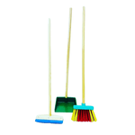 Kit de Limpeza -Vassoura, Rodo e Pá Infantil 