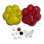 Tab Squishy Patinhas Glitter