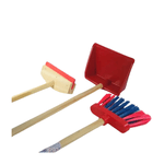 Kit de Limpeza -Vassoura, Rodo e Pá Infantil 