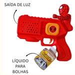 Lança Bolha De Sabão Bubble Gun Avengers - Vingadores