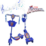 Patinete Infantil Musical Homem Aranha