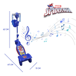 Patinete Infantil Musical Homem Aranha