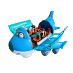  Avião Musical Azul