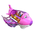 Avião Musical Rosa