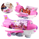 Avião Musical Rosa