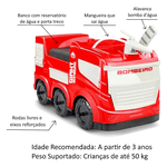 Caminhão Bombeiro Esguicha Água- Giant Bombeiro