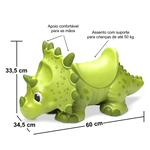  Giant Dinos Tricerátops - Andador Dinossauro