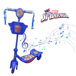Patinete Infantil Musical Homem Aranha