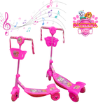 Patinete Infantil Musical Patrulha Menina