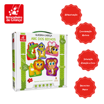 QUEBRA CABEÇA ABC DOS BICHOS - BRINQUEDOS EDUCATIVOS