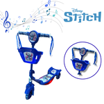 Patinete Infantil Musical Stitch azul