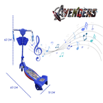 Patinete Infantil Musical Vingadores