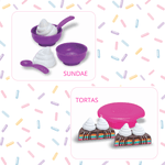 Conjunto Confeitaria e Doceria Doces & Cia 