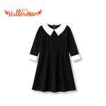  Fantasia Infantil Vestido Wandinha 