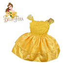 Fantasia Infantil Princesa Bela (A Bela e a Fera)