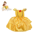 Fantasia Infantil Princesa Bela (A Bela e a Fera)