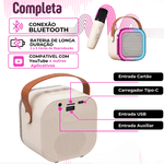 MINI CAIXA DE SOM KAROKE