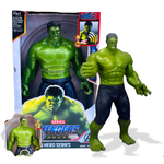 Boneco Incrível Hulk Articulado com Som e Luz .
