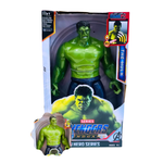 Boneco Incrível Hulk Articulado com Som e Luz .