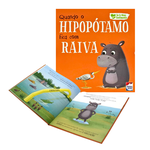 Livro Coleção Eu e Meus Sentimentos: Quando o Hipopótamo fica com raiva