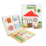Livro Formatos - Livro + Peças Dançantes de Velcro