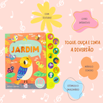 Livro Interativo Sonoro – Tema Jardim