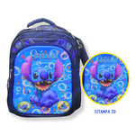 Mochila Escolar com Estojo - Stitch3