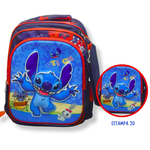 Mochila Escolar com Estojo - Stitch4