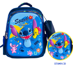 Mochila Escolar com Estojo - Stitch2