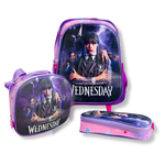 KIT ESCOLAR MOCHILA DE RODINHA, LANCHEIRA E ESTOJO - WANDINHA