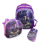 KIT ESCOLAR MOCHILA, LANCHEIRA E ESTOJO - WANDINHA