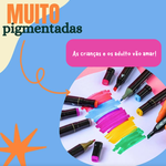 Kit Canetinhas Touch 80 Cores Ponta Dupla