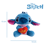 Stitch e Angel de Pelúcia LOVE