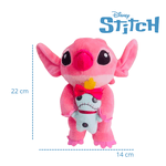 Stitch e Angel com Xepa Scrump de Pelúcia 